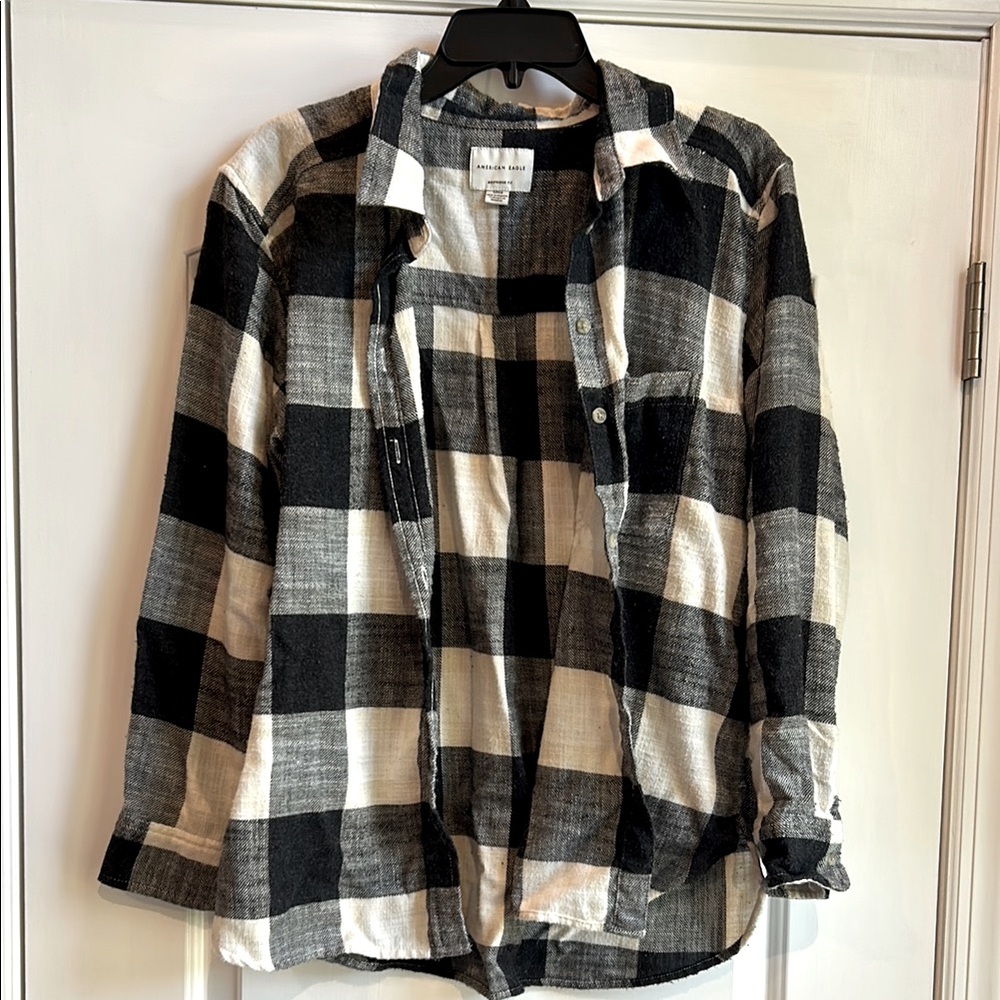 AE boyfriend fit flannel